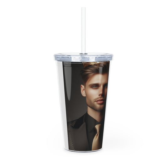 Royalty Tumbler with Straw Mug Printify   