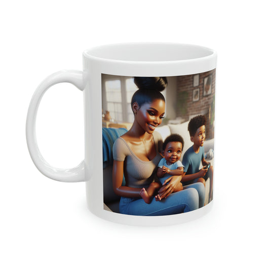 Family Time Mug Mug Printify 11oz  