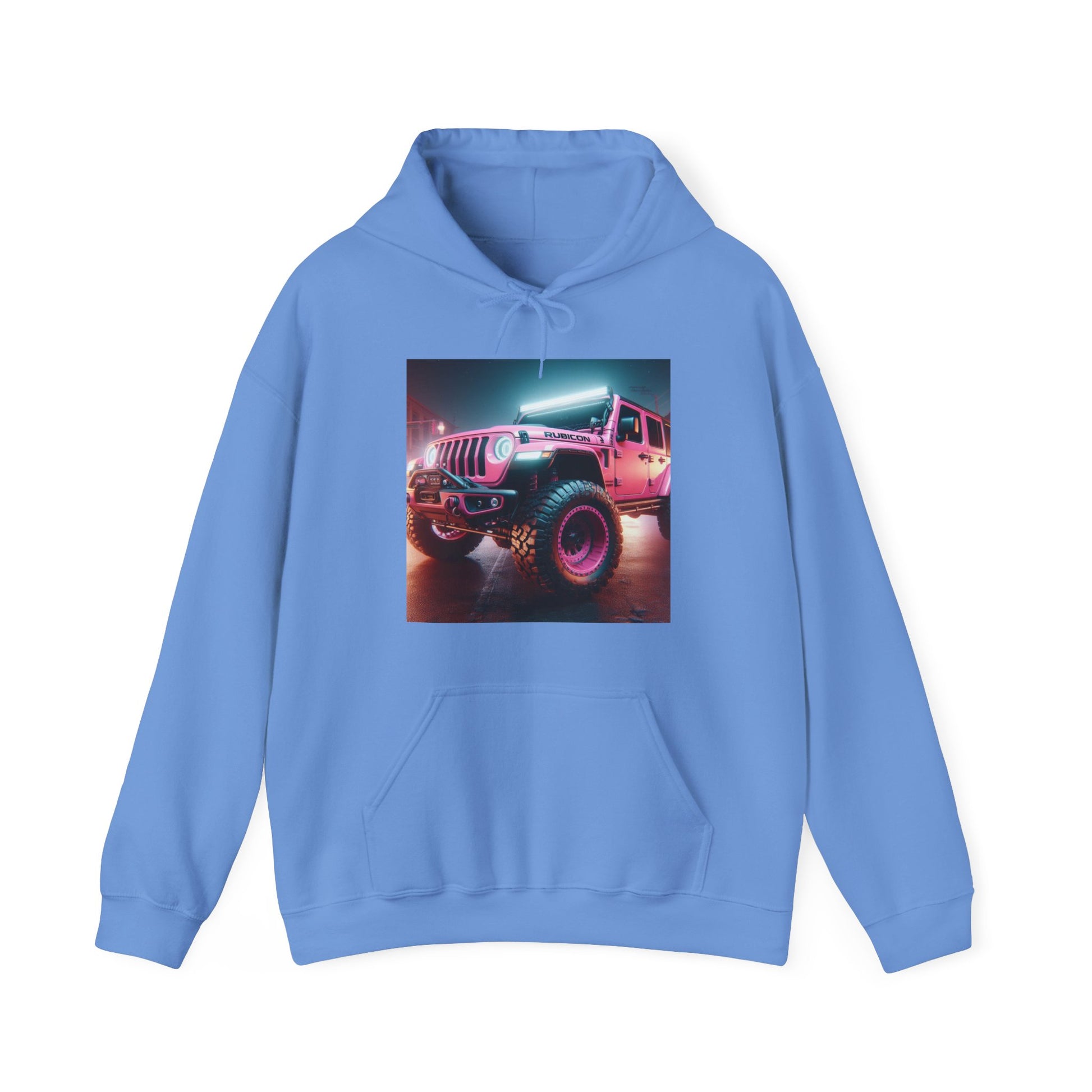 Pink Rubicon Hoodie Hoodie Printify Carolina Blue S 