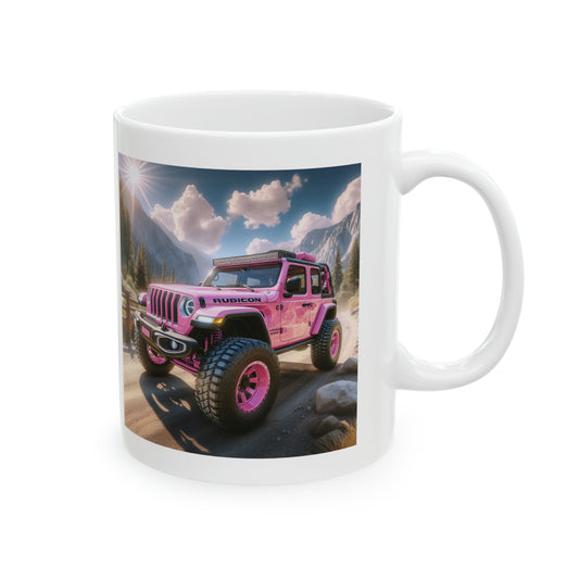 Pink Rubicon Mug Mug Printify   