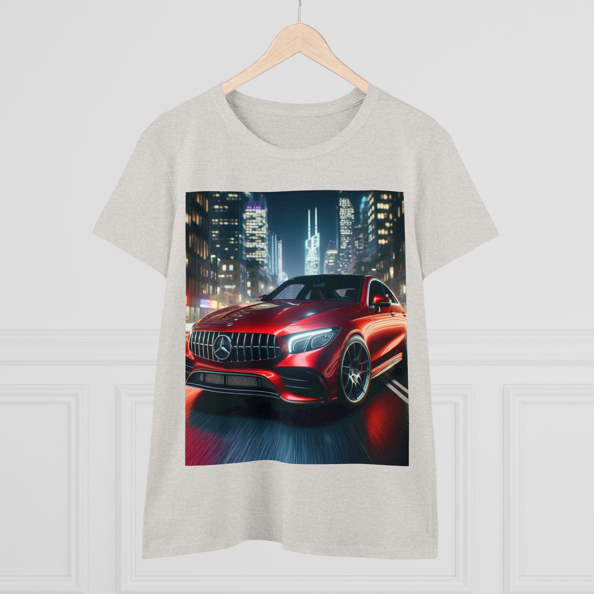 Red Mercedes T-Shirt T-Shirt Printify   