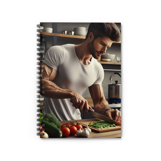 Dinner Time Spiral Notebook Paper products Printify One Size  