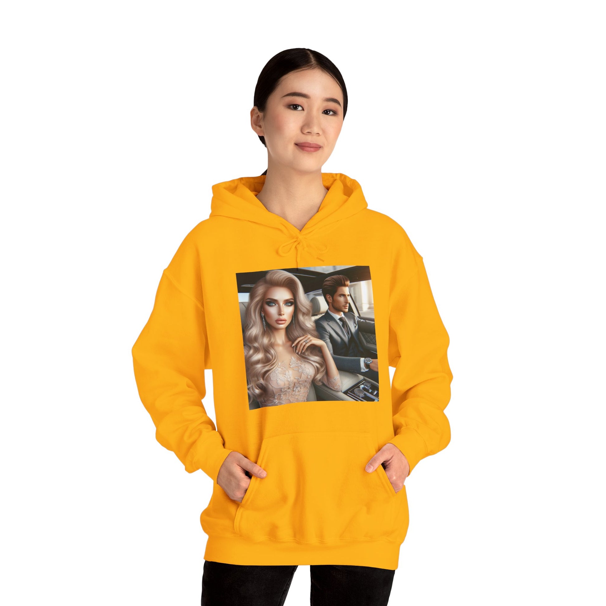 Elegant Drive Hoodie Hoodie Printify   