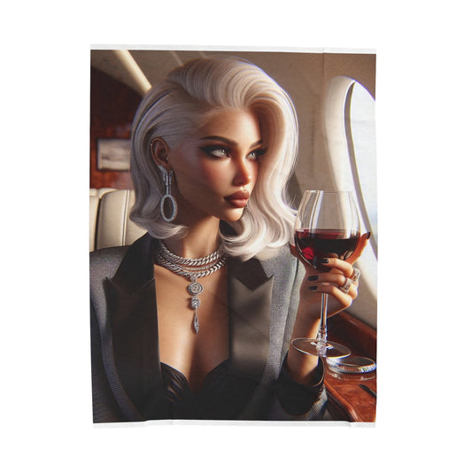 Private Business Plush Blanket All Over Prints Printify 60" × 80"  