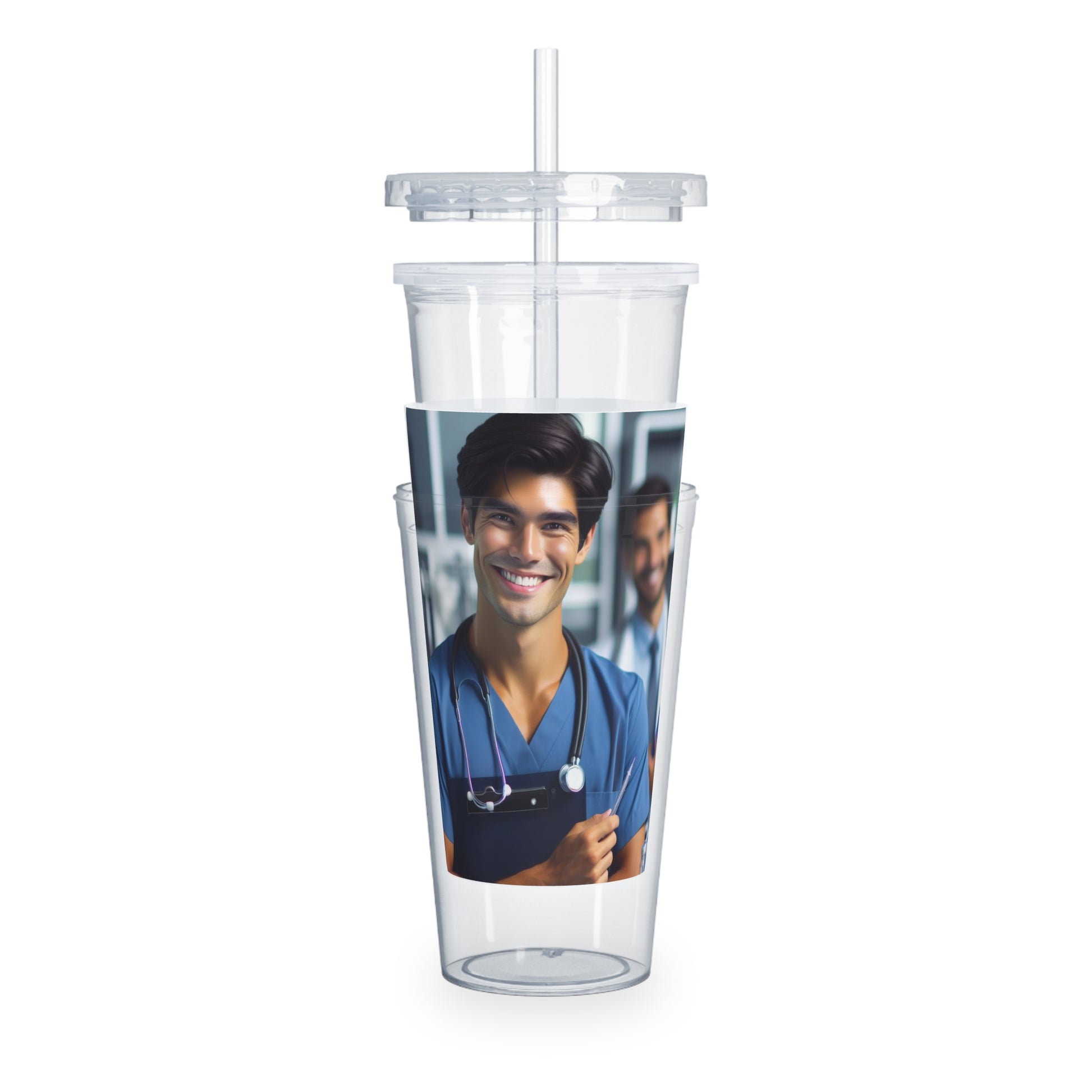 Your Favorite Nurse Tumbler with Straw Mug Printify   