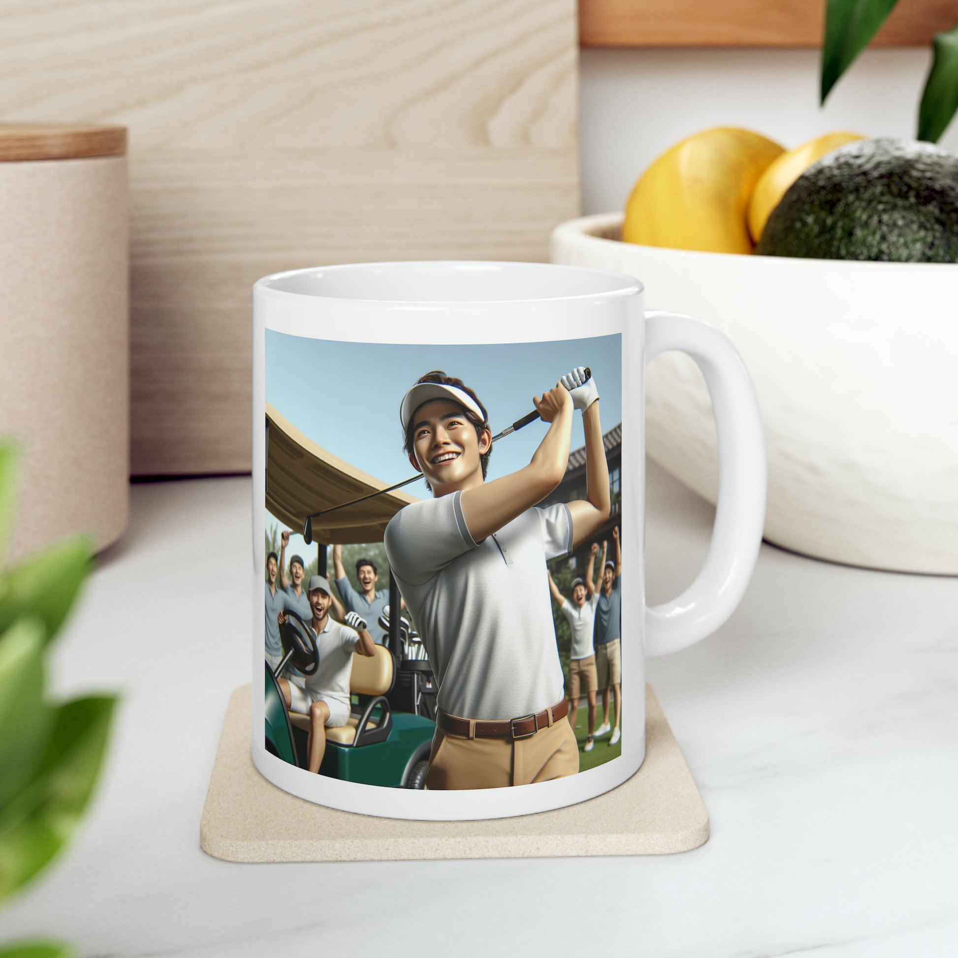 Golf Tournament Mug Mug Printify   