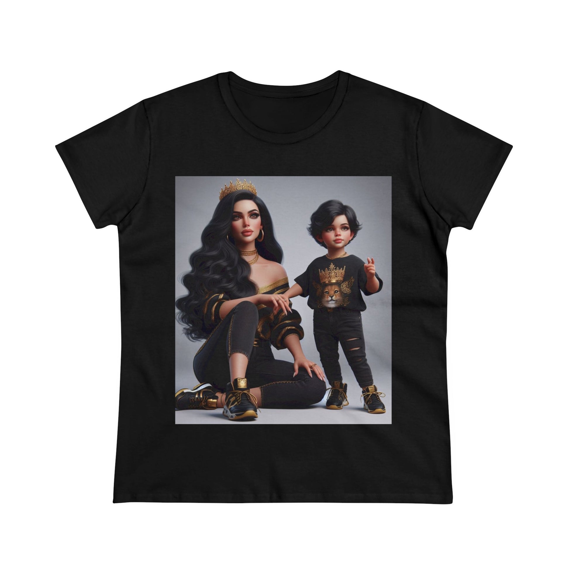 Royalty T-Shirt T-Shirt Printify Black S 