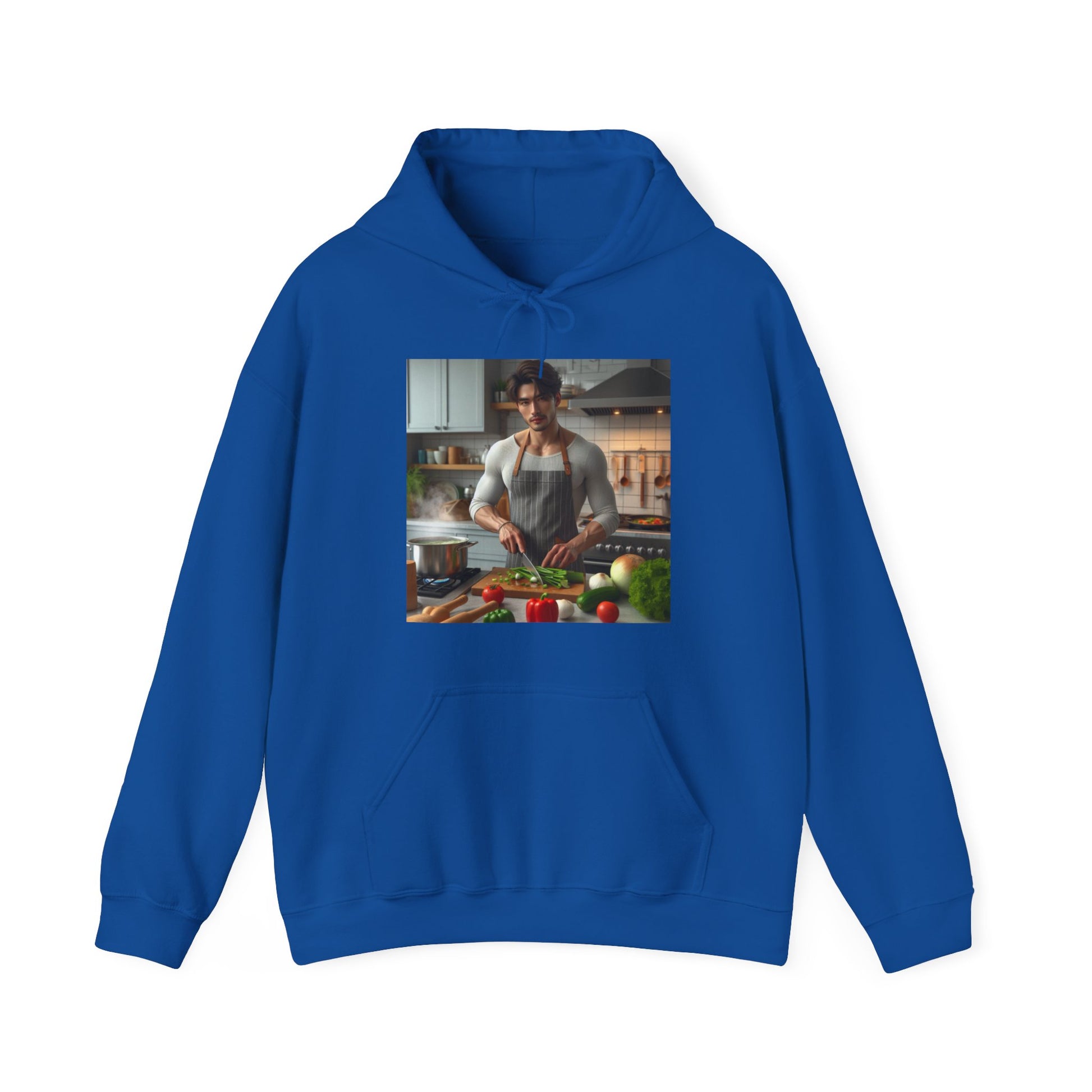 Dinner Time Hoodie Hoodie Printify Royal S 