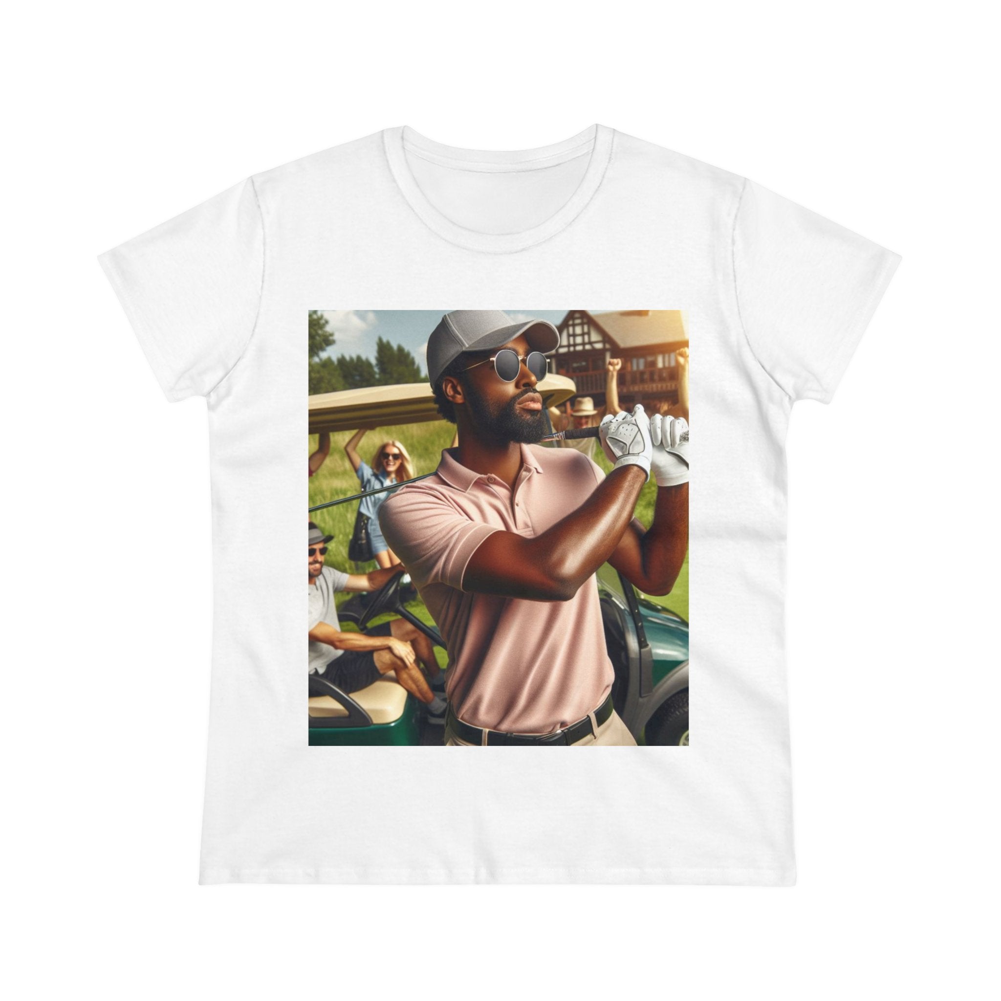 Golf Tournament T-Shirt T-Shirt Printify White S 