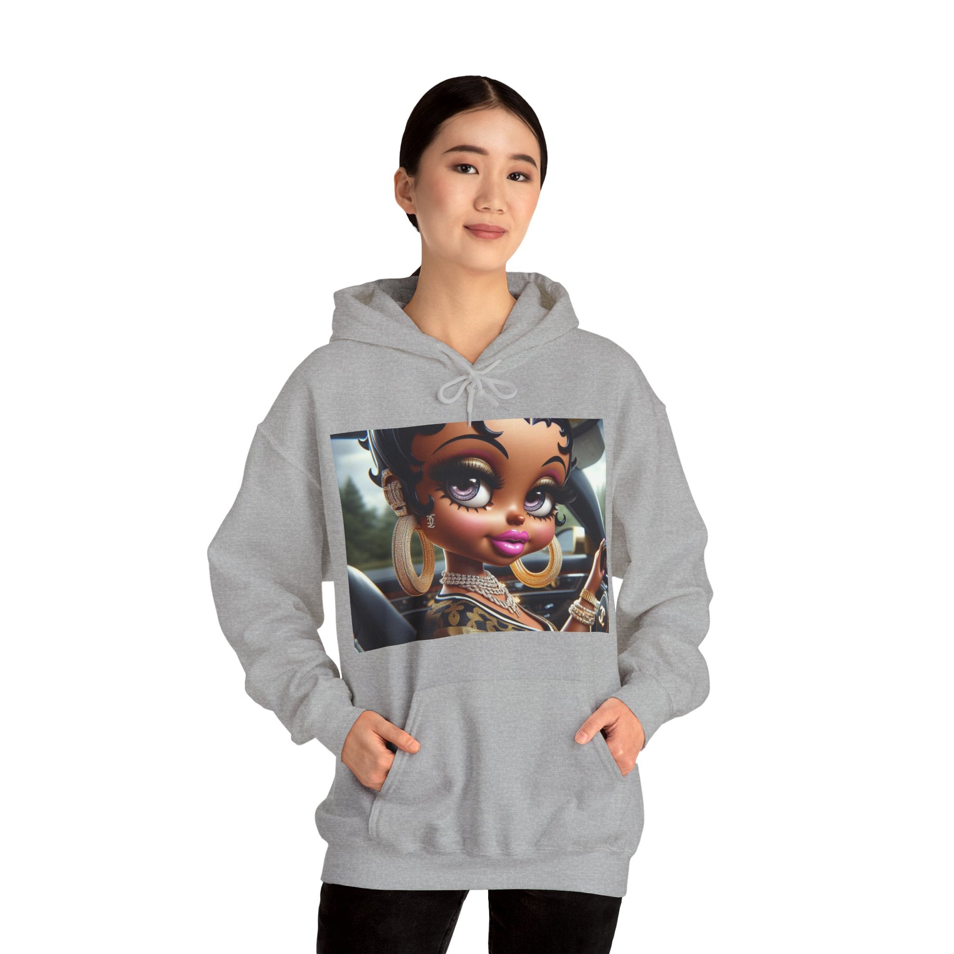 Betty Beauty Hoodie Hoodie Printify   