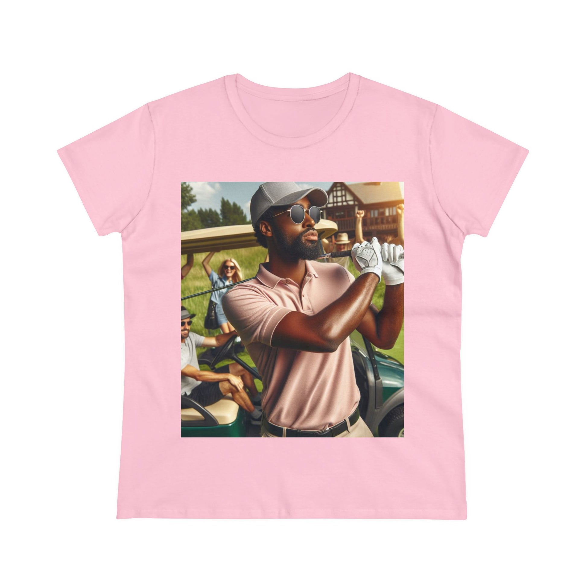 Golf Tournament T-Shirt T-Shirt Printify Light Pink S 