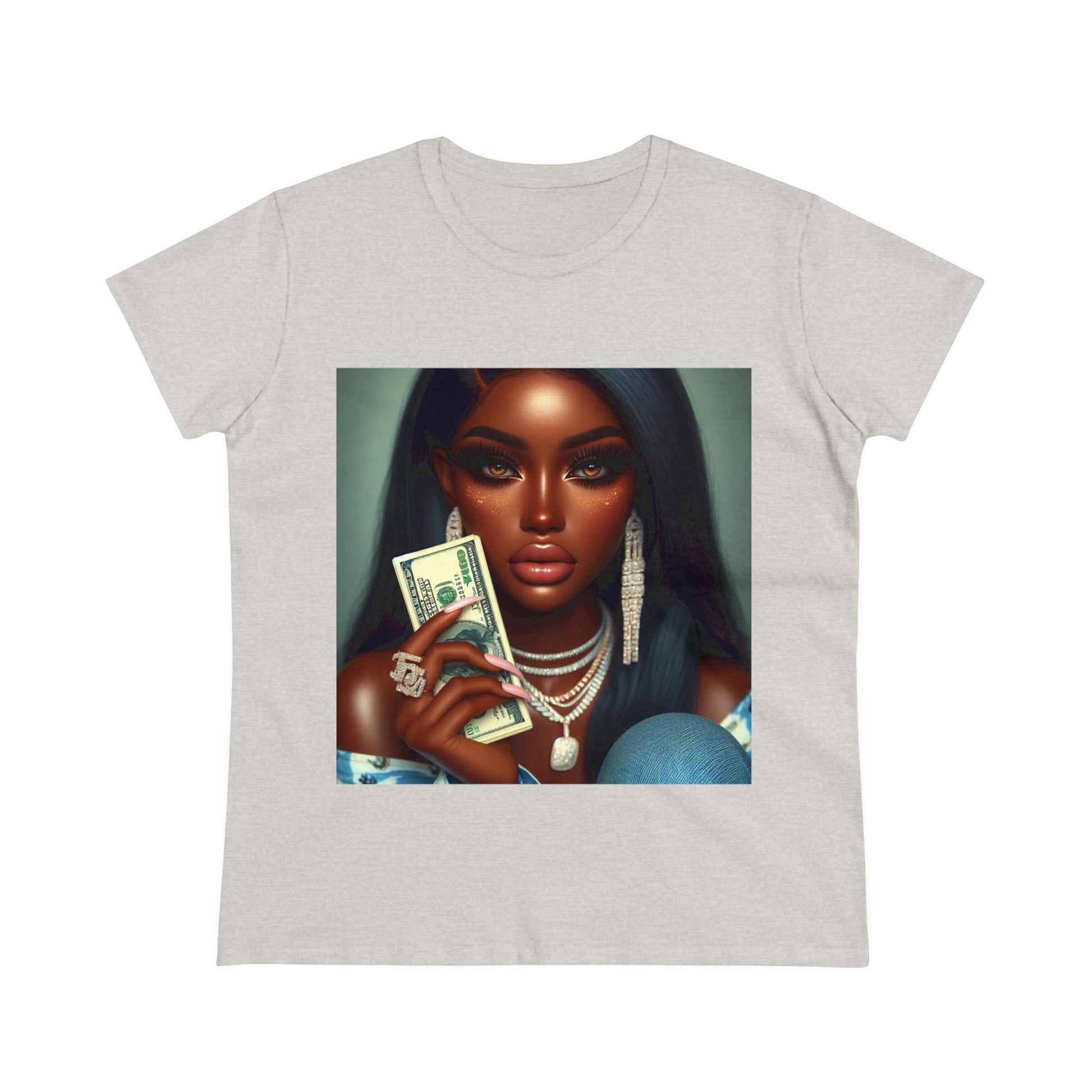 Money Talks T-Shirt T-Shirt Printify Ash S 