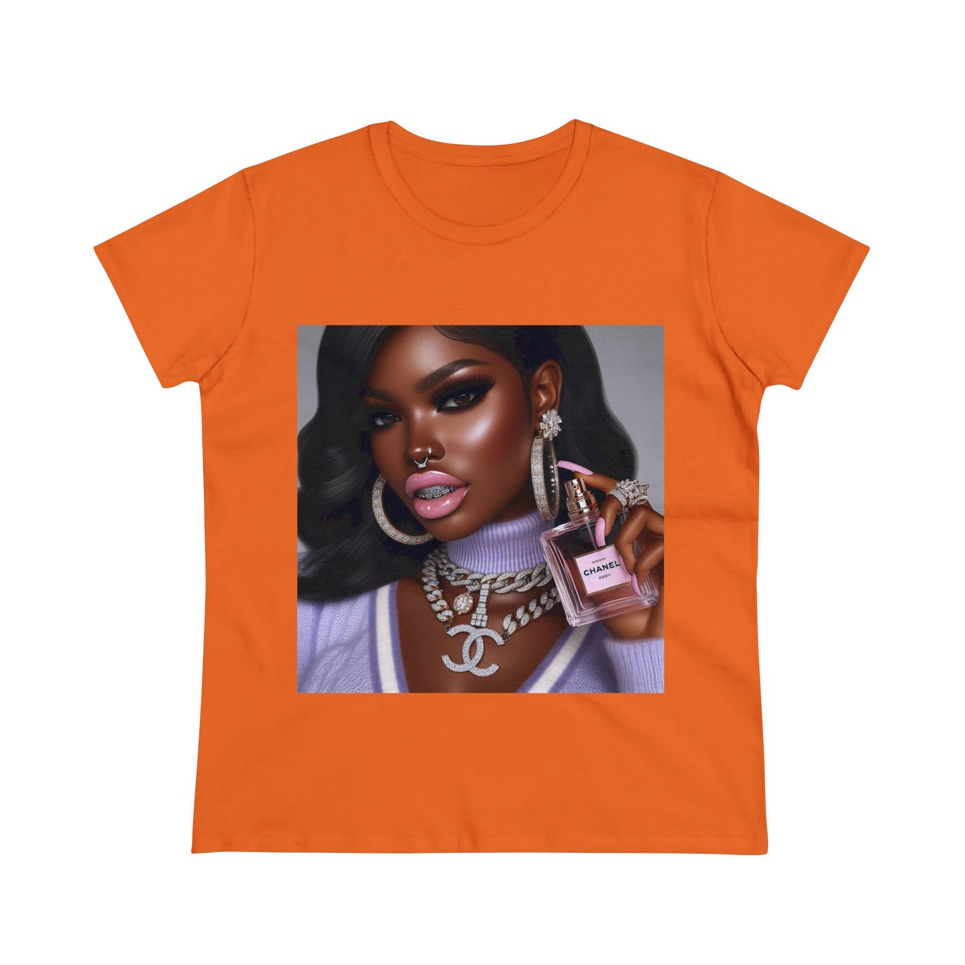 Gloss Up T-Shirt T-Shirt Printify Orange S 