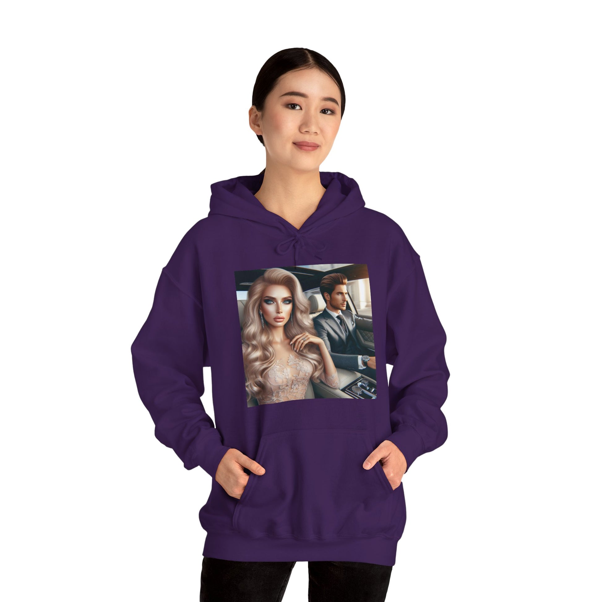 Elegant Drive Hoodie Hoodie Printify   