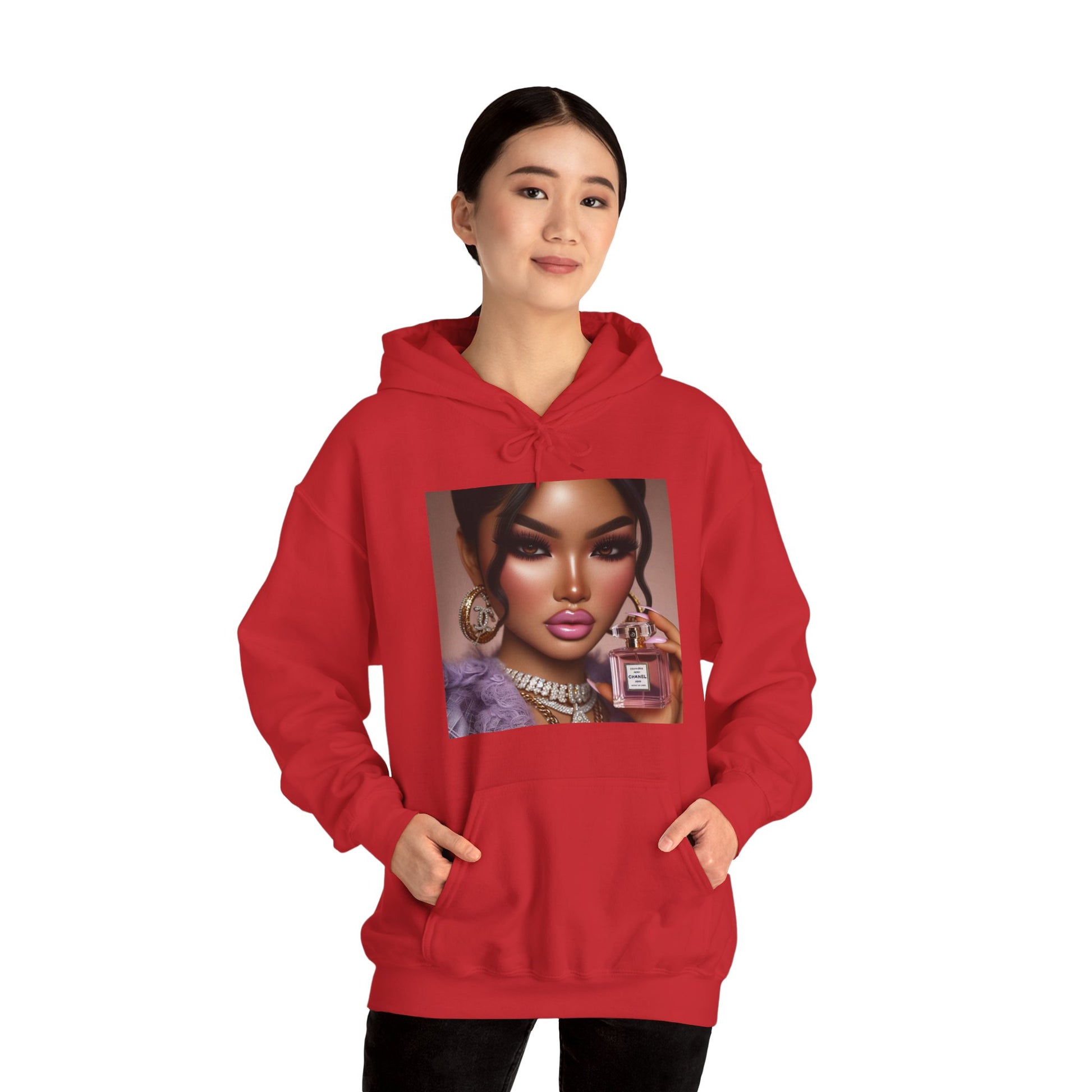 Chanel Please Hoodie Hoodie Printify   