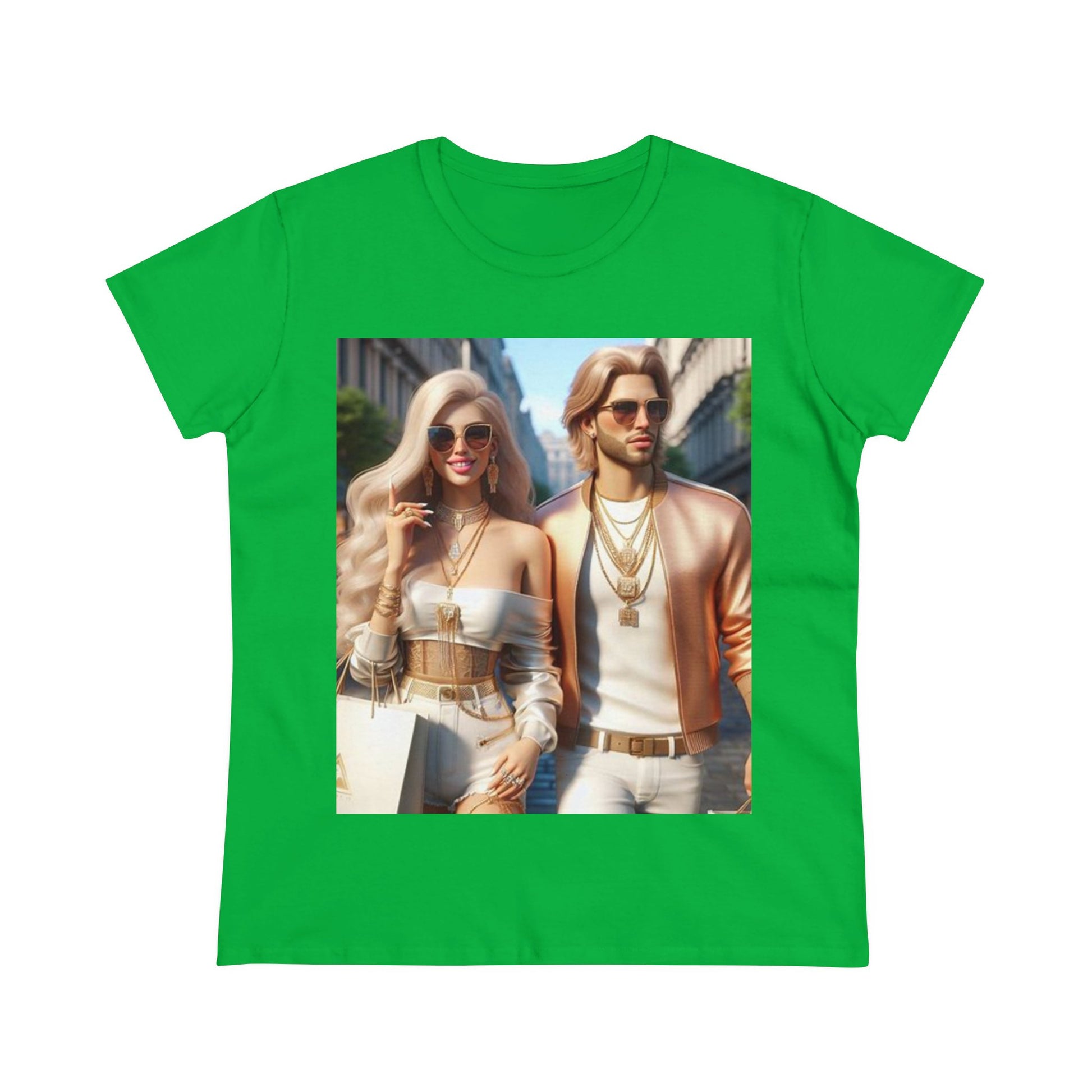 Thank You to My Man T-Shirt T-Shirt Printify Irish Green S 