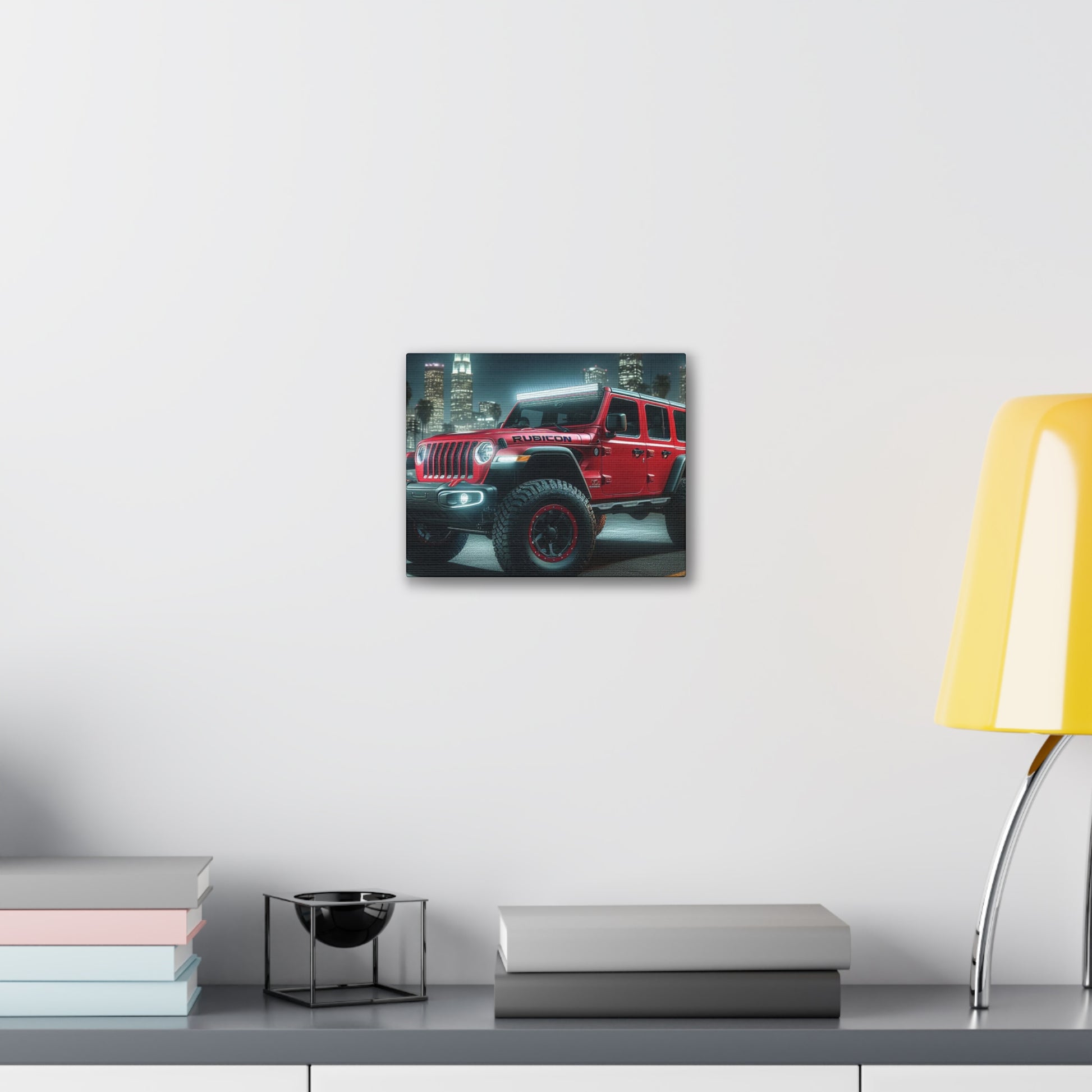 Red Rubicon Canvas Canvas Printify 10" x 8" (Horizontal) 0.75'' 