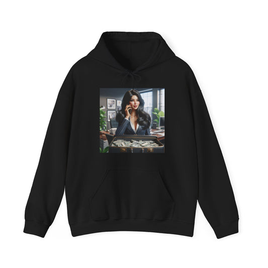 Business Deal Hoodie Hoodie Printify Black S 