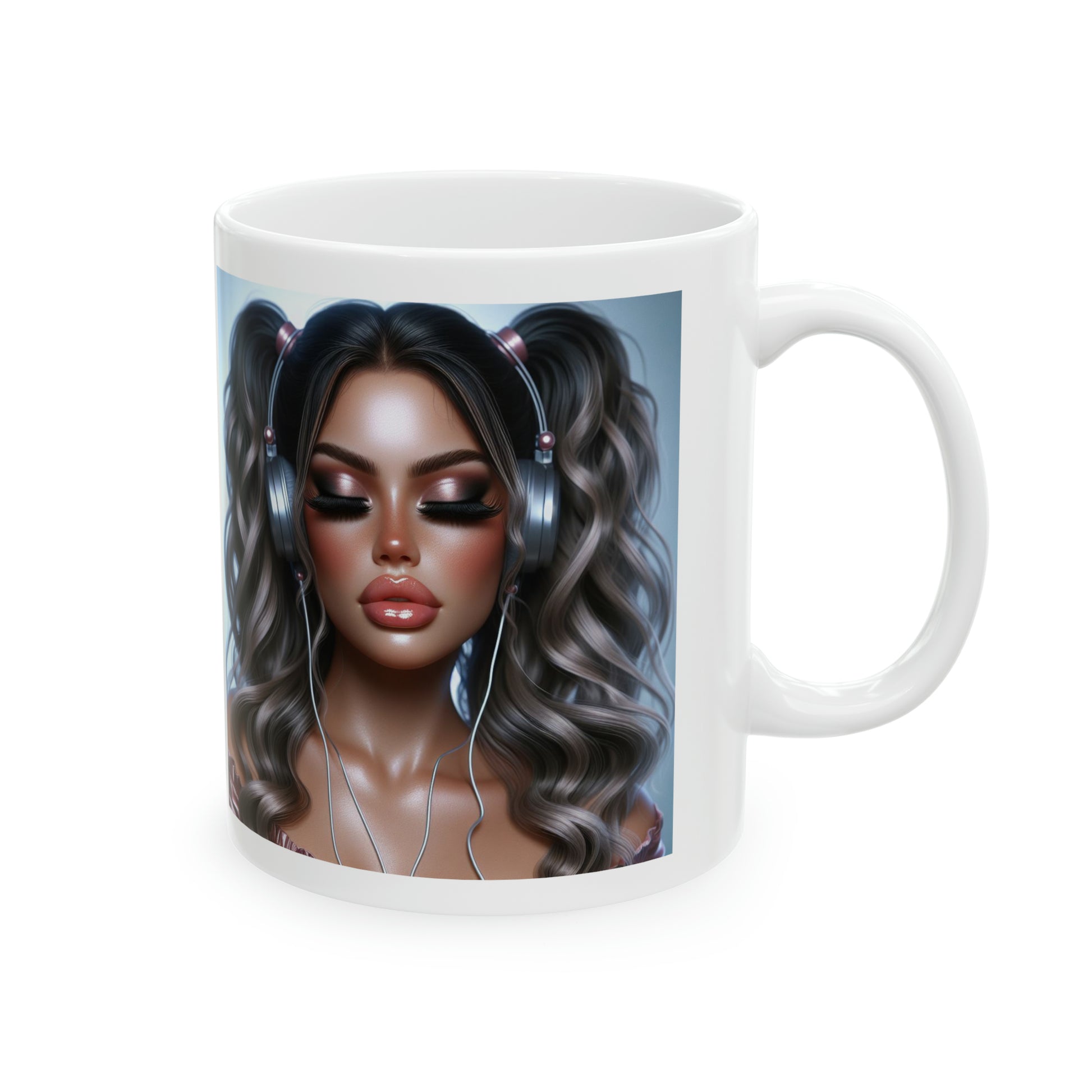 Music Vibes Mug Mug Printify   