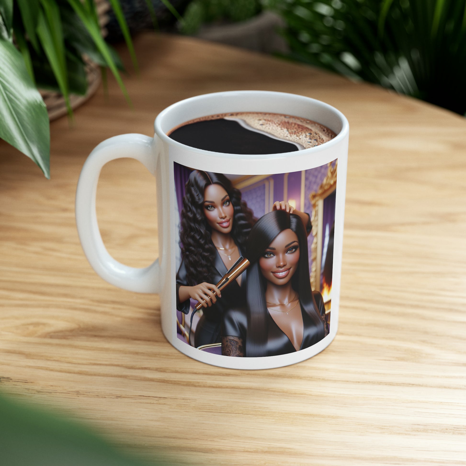 Hair Day Mug Mug Printify   