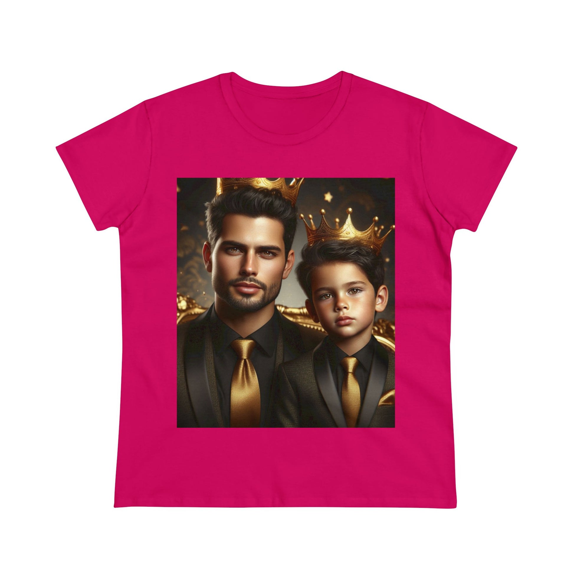 Royalty T-Shirt T-Shirt Printify Heliconia S 