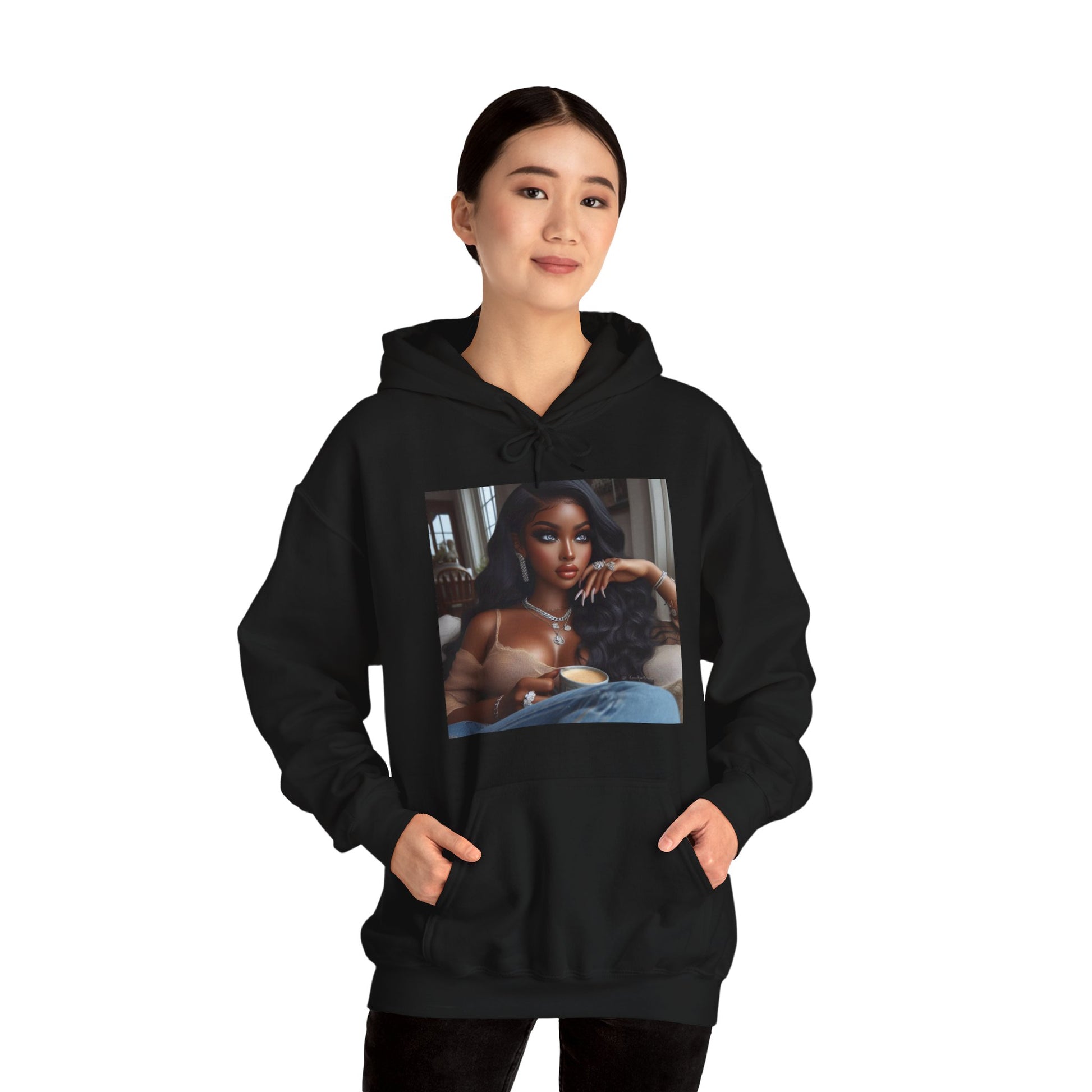 Coffee Break Hoodie Hoodie Printify   