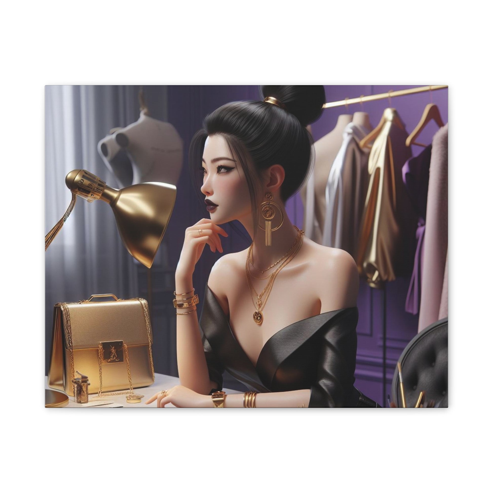 Fashion and Beauty Canvas Canvas Printify   