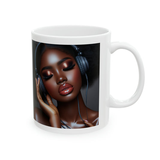 Music Vibes Mug Mug Printify   