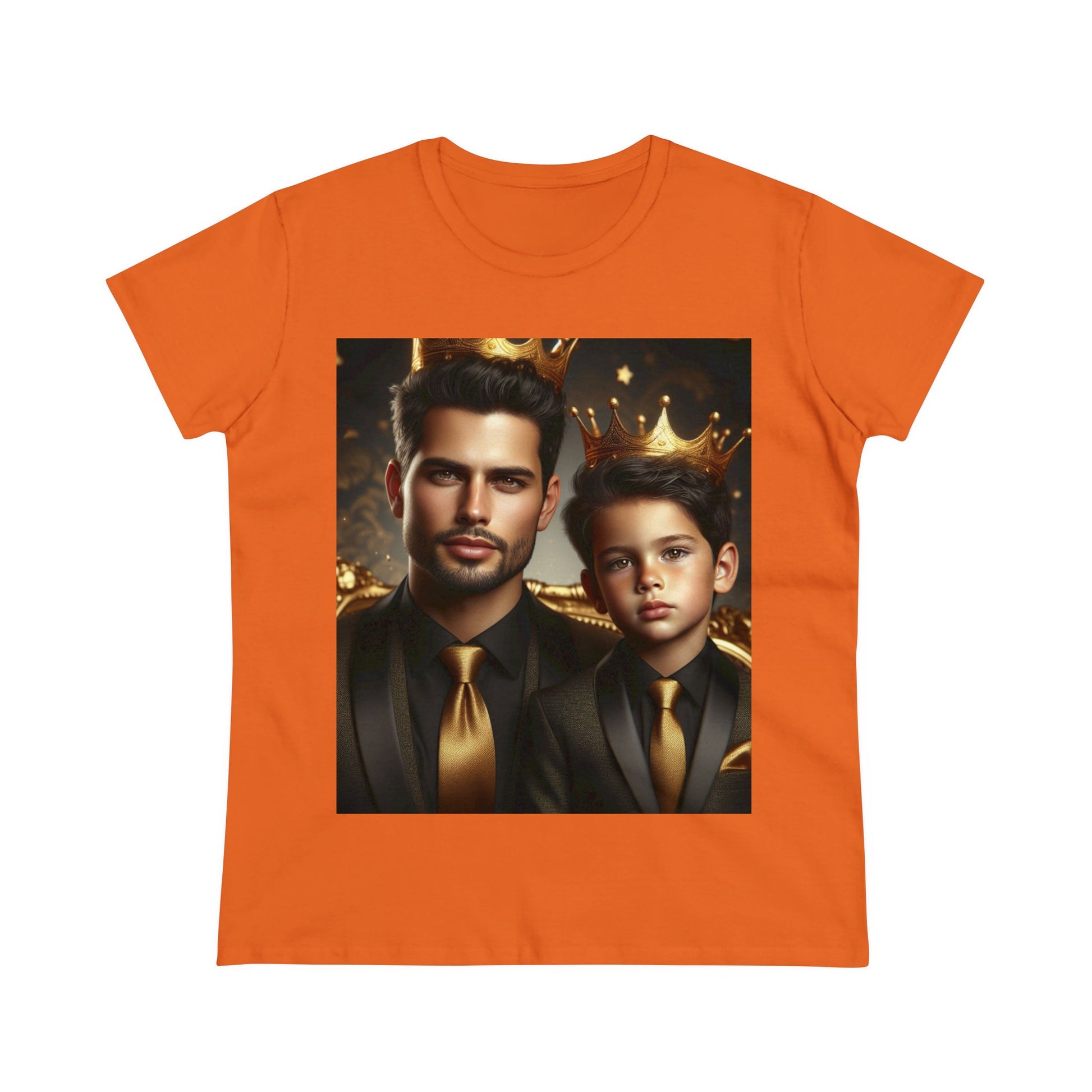 Royalty T-Shirt T-Shirt Printify Orange S 