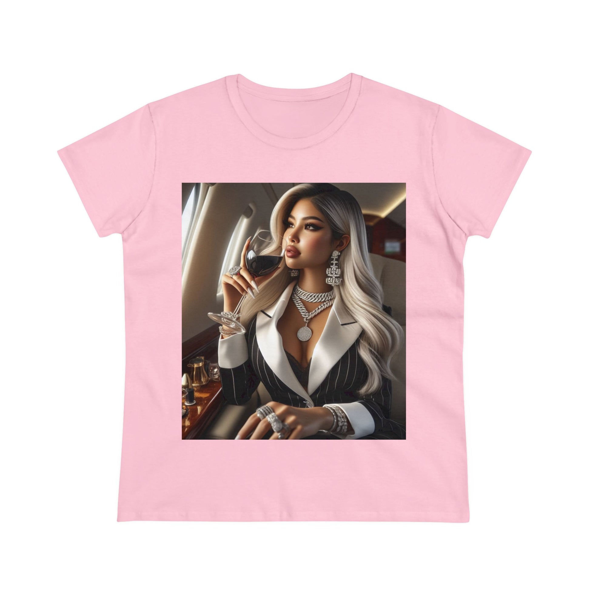 Private Business T-Shirt T-Shirt Printify Light Pink S 