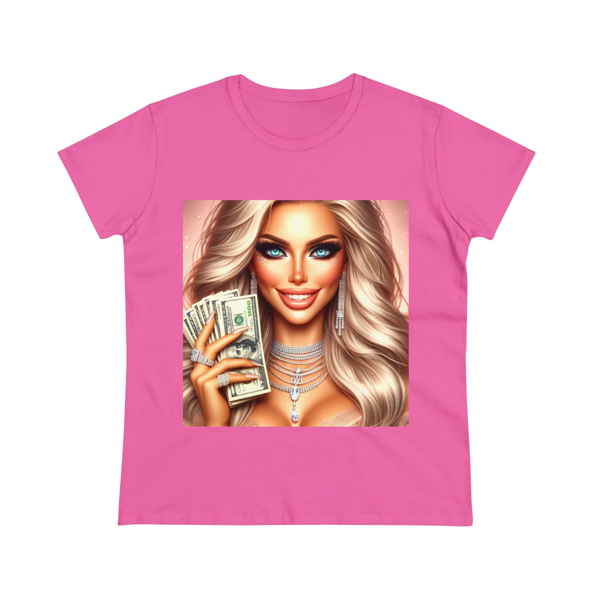 Money Talks T-Shirt T-Shirt Printify Azalea S 