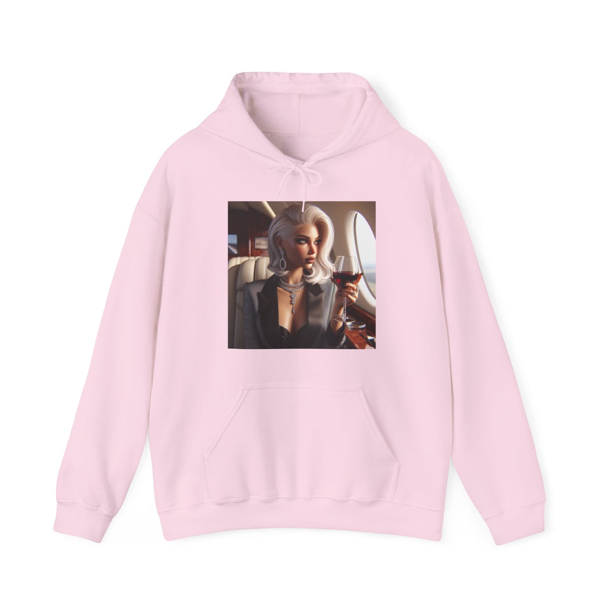 Private Business Hoodie Hoodie Printify Light Pink S 