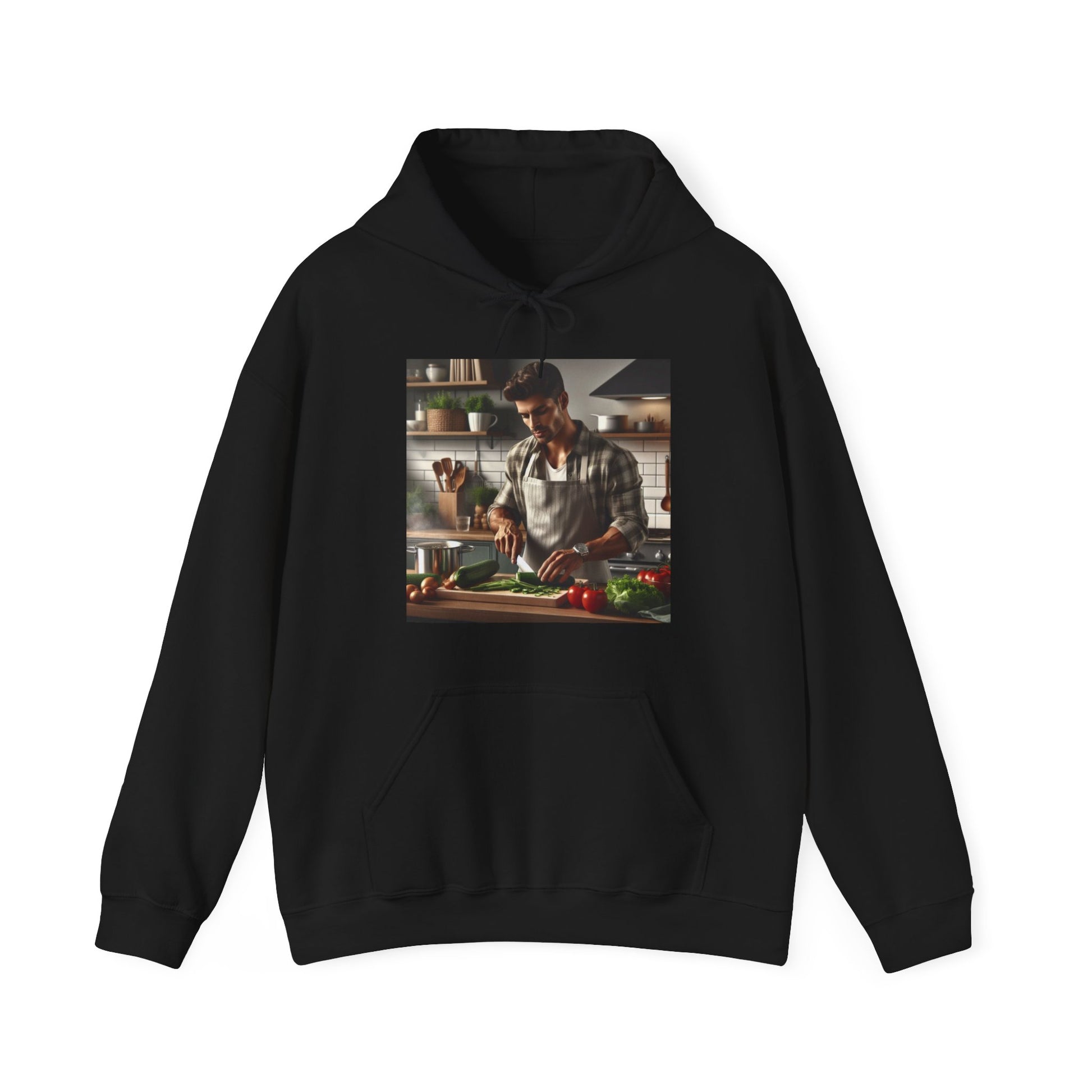 Dinner Time Hoodie Hoodie Printify Black S 