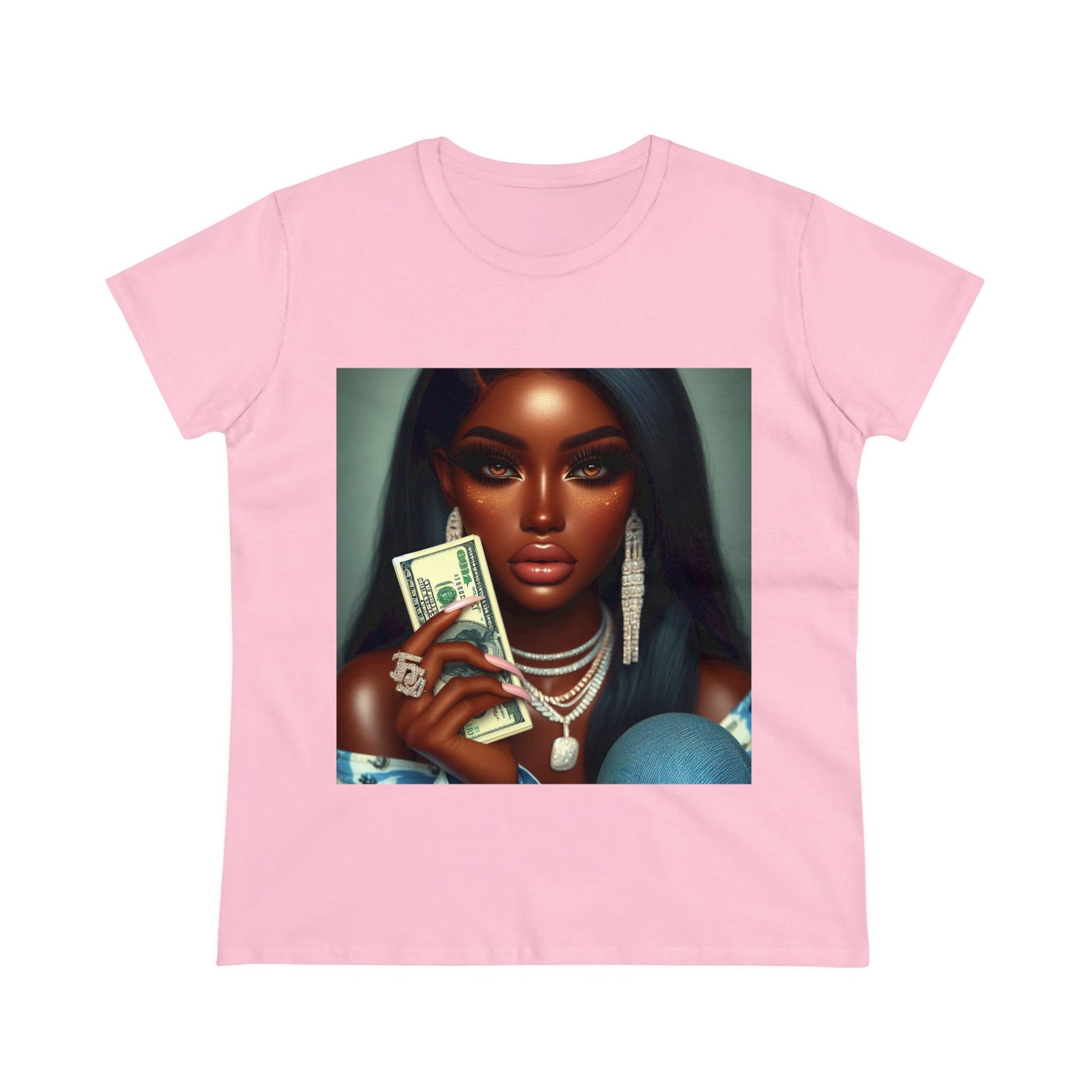 Money Talks T-Shirt T-Shirt Printify Light Pink S 