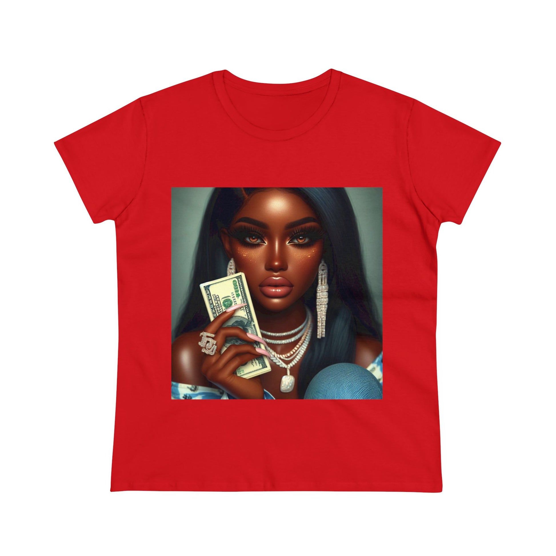 Money Talks T-Shirt T-Shirt Printify Red S 