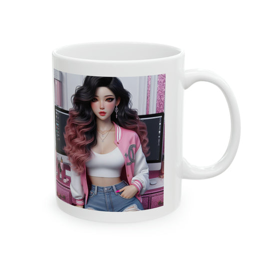 Pink Everything Mug Mug Printify   