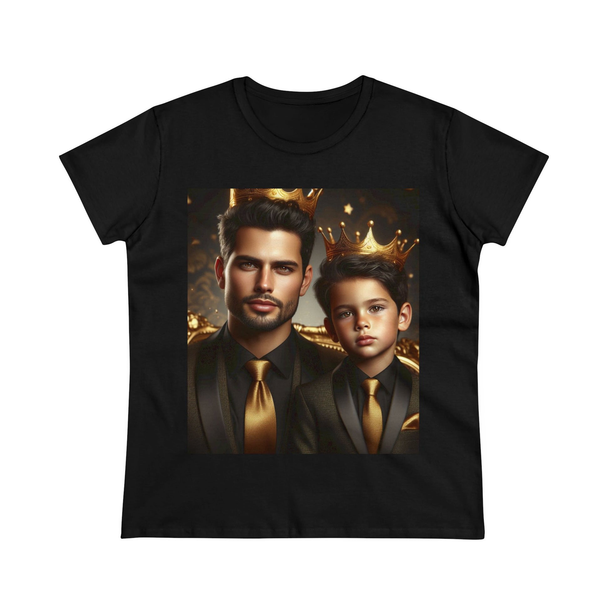 Royalty T-Shirt T-Shirt Printify Black S 