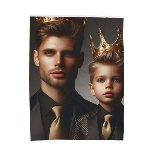 Royalty Plush Blanket All Over Prints Printify 60" × 80"  