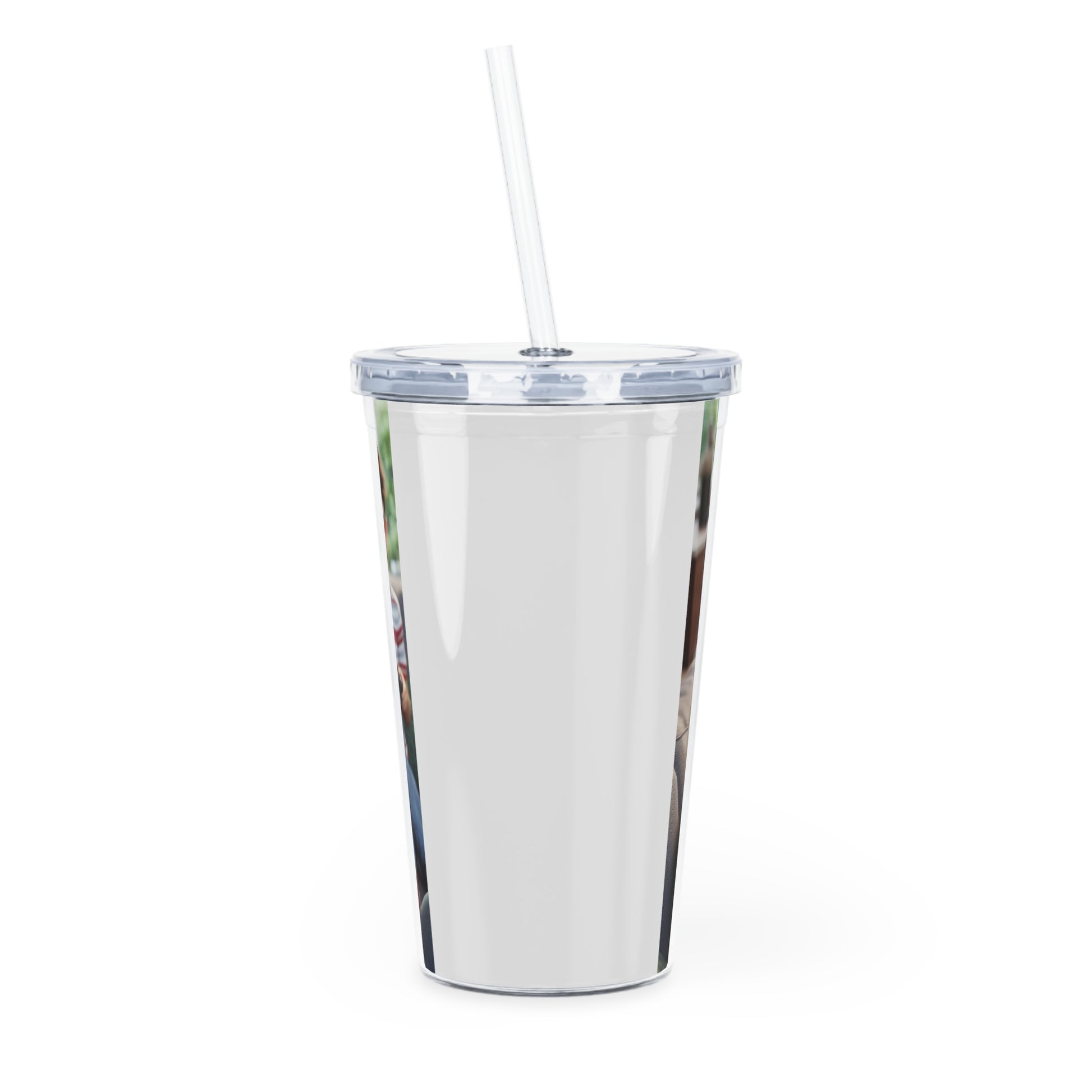 Family Time Tumbler with Straw Mug Printify   