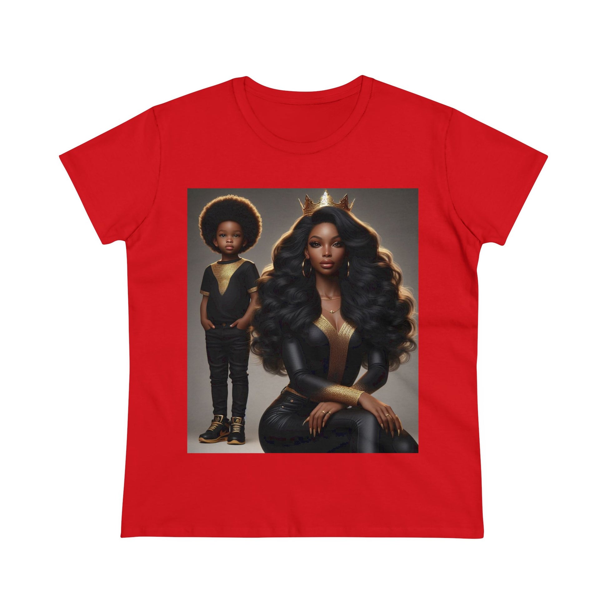 Royalty T-Shirt T-Shirt Printify Red S 