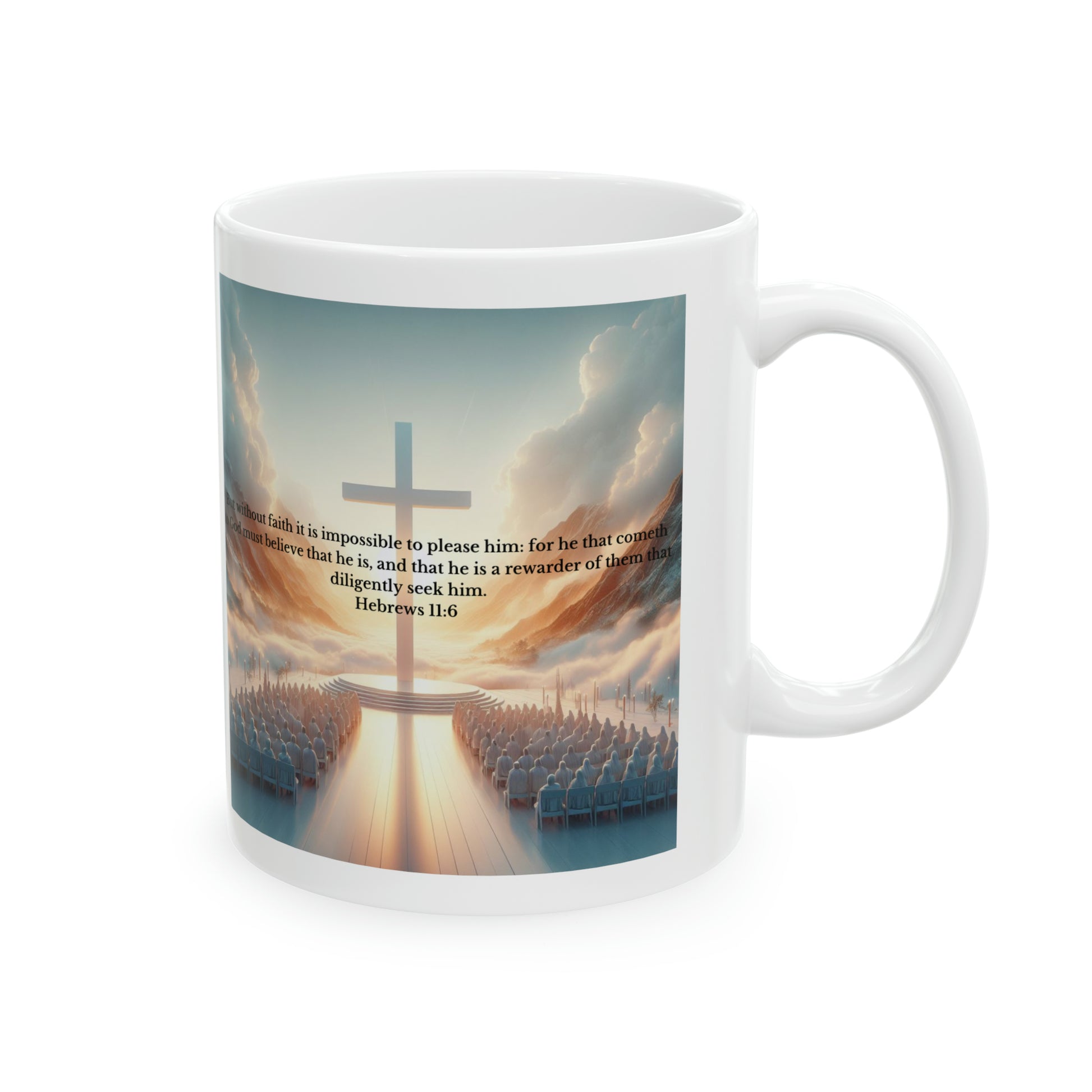 Hebrews 11:6 Mug Mug Printify   