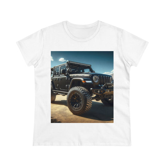 Black Rubicon T-Shirt T-Shirt Printify White S 