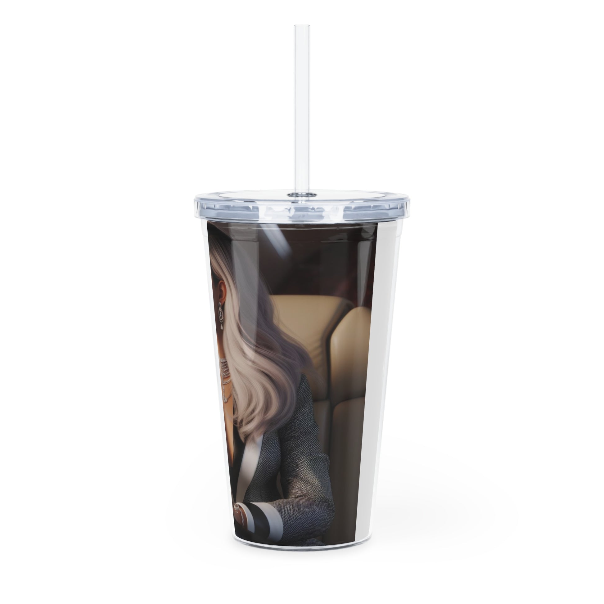 Private Business Tumbler with Straw Mug Printify   