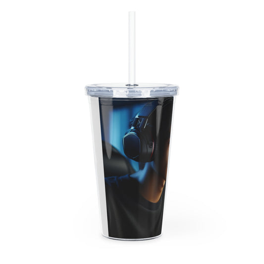 Game Time Tumbler with Straw Mug Printify   