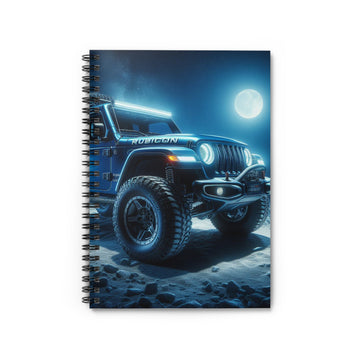 Blue Rubicon Spiral Notebook Paper products Printify One Size  