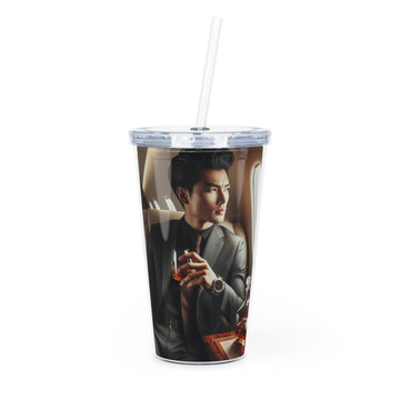 Private Business Tumbler with Straw Mug Printify 20oz Transparent 