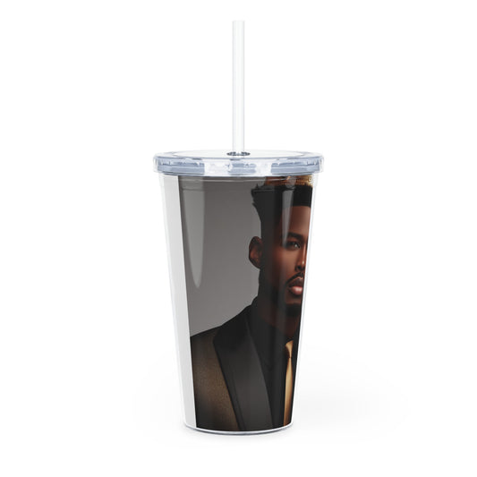 Royalty Tumbler with Straw Mug Printify   