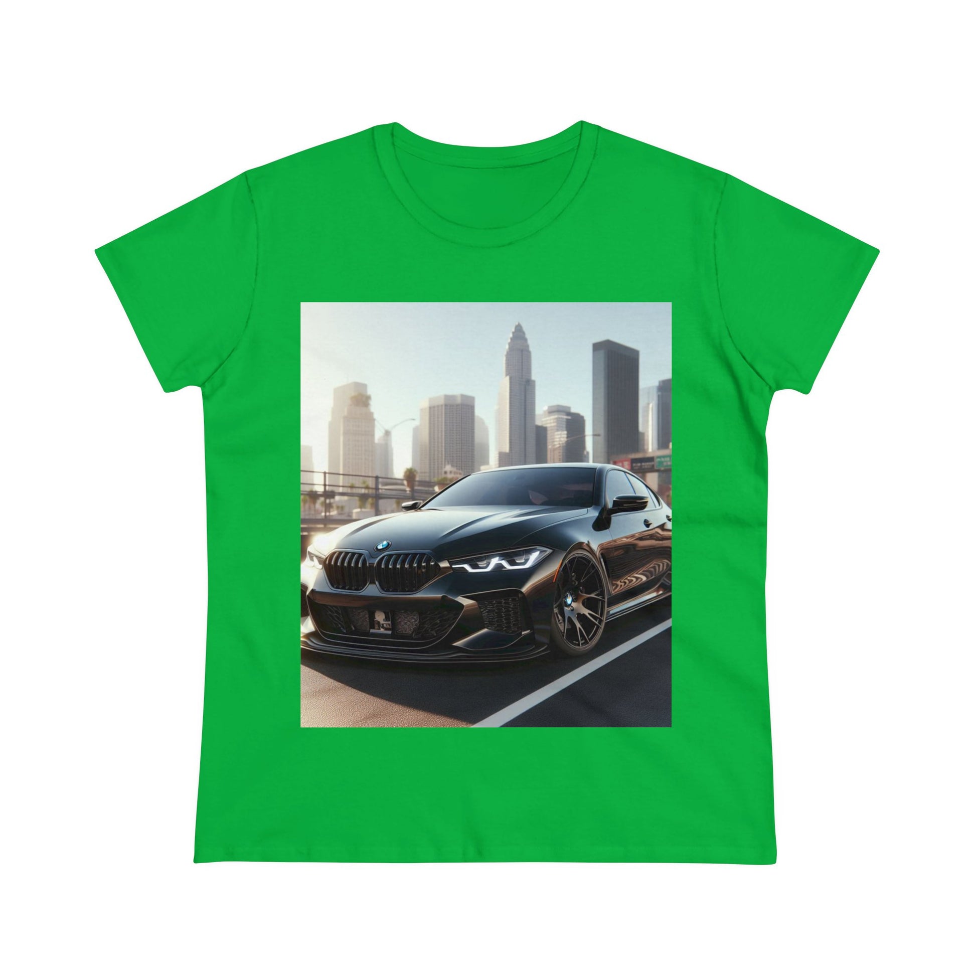 Black BMW T-Shirt T-Shirt Printify Irish Green S 