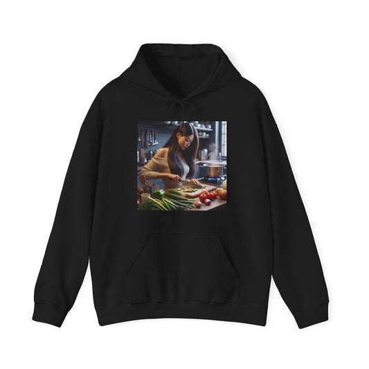 Dinner Time Hoodie Hoodie Printify Black S 