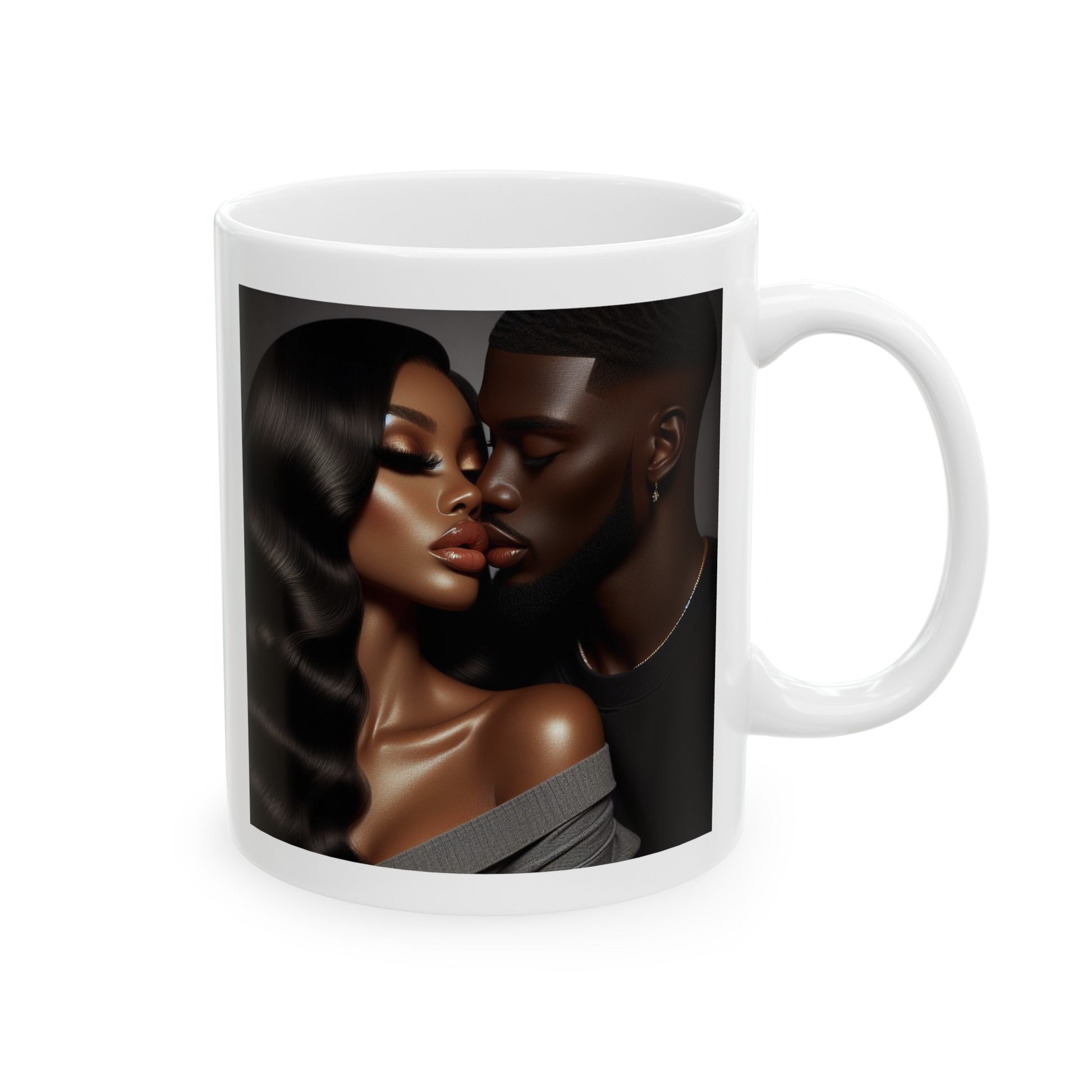 Kiss Me Mug Mug Printify   